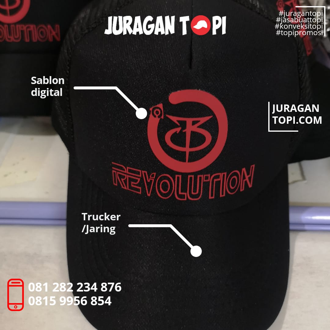 0815 995 6854 Jasa Produksi Topi Jakarta